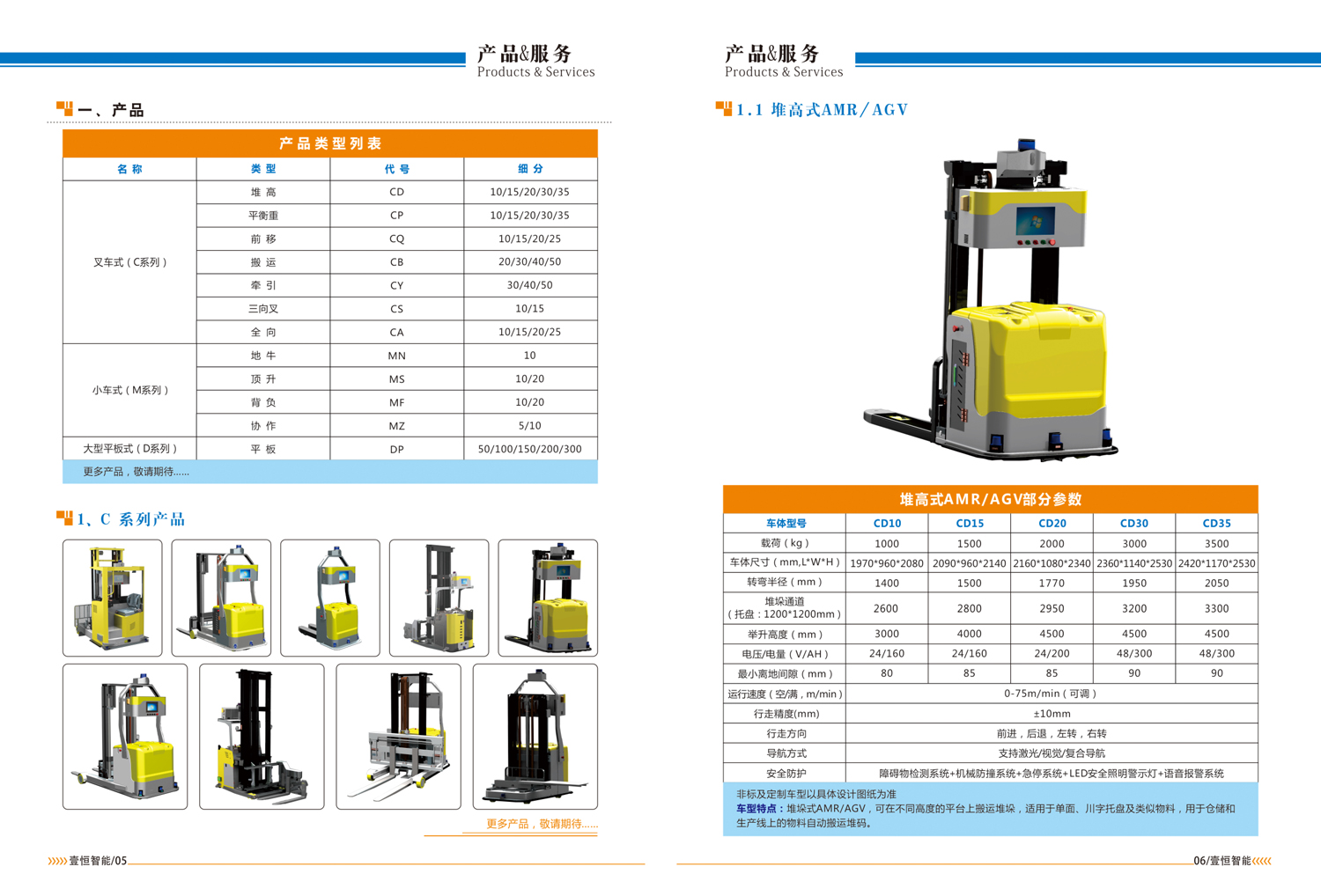 合肥壹恒智能機(jī)器人車(chē)型圖片